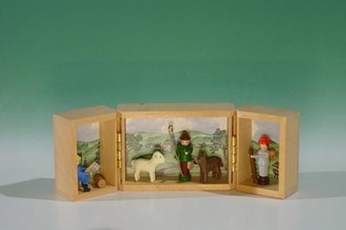 Miniatura seiffen paesaggio - miniatura, in