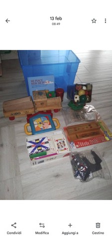 Lotto giocattoli misti con