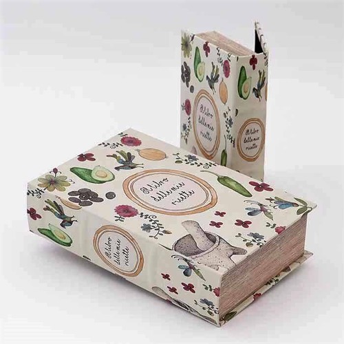Scatola libro mie ricette - scatola, ricette"