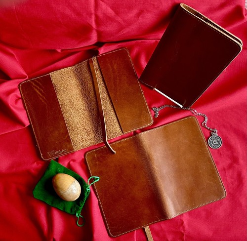 Leather book covers box - leather,