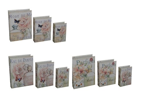 Scatola libro con disegno - con,