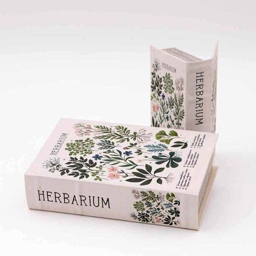 Scatola libro herbarium - scatola,